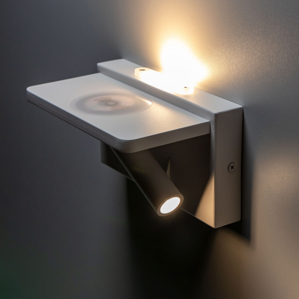 Citilux Декарт CL704370 LED USB QI Светильник поворотный Белый, изображение 19