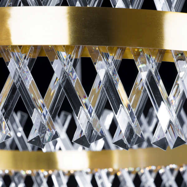 Citilux Ричард CL336103 LED Люстра хрустальная с пультом Бронза, изображение 10