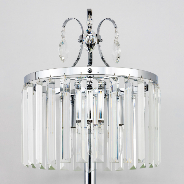 Citilux Инга CL335831 Настольная лампа хрустальная Хром, изображение 6