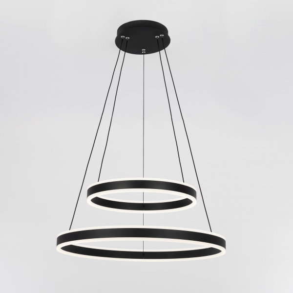 Citilux Дуэт CL719641 LED Люстра подвесная с пультом Чёрная, изображение 4