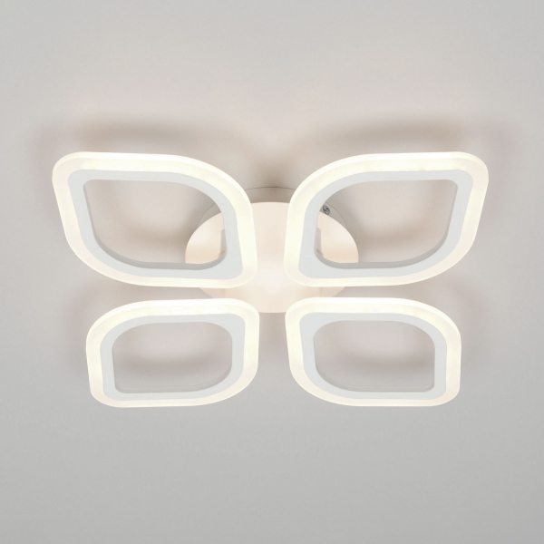 Citilux Ромби CL236040R LED Люстра с пультом Белая, изображение 5
