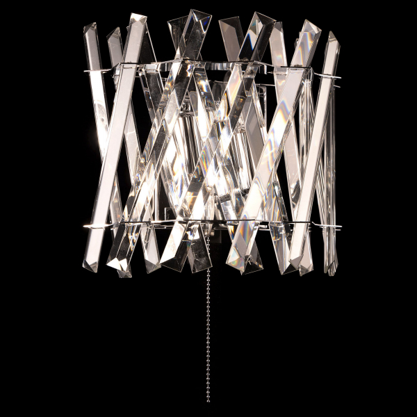 Citilux Ингвар CL334421 Бра хрустальное с выключателем Хром, изображение 13