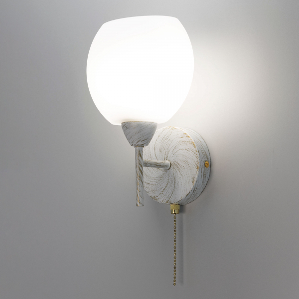 Citilux Флорида CL148310 Бра с выключателем Белое с патиной, изображение 13