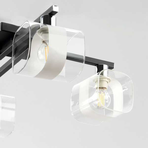 Citilux Вирта CL139145 Люстра потолочная Чёрная Матовая, изображение 8