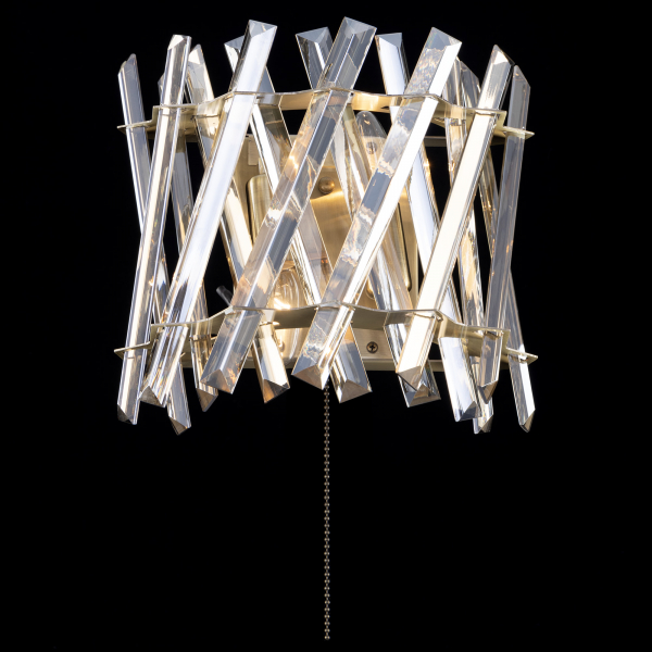 Citilux Ингвар CL334423 Бра хрустальное с выключателем Бронза, изображение 2