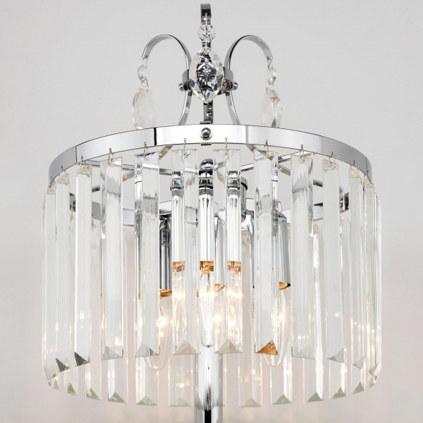 Citilux Инга CL335831 Настольная лампа хрустальная Хром, изображение 7