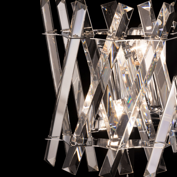Citilux Ингвар CL334421 Бра хрустальное с выключателем Хром, изображение 11