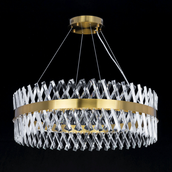 Citilux Ричард CL336083 LED Люстра хрустальная с пультом Бронза, изображение 4