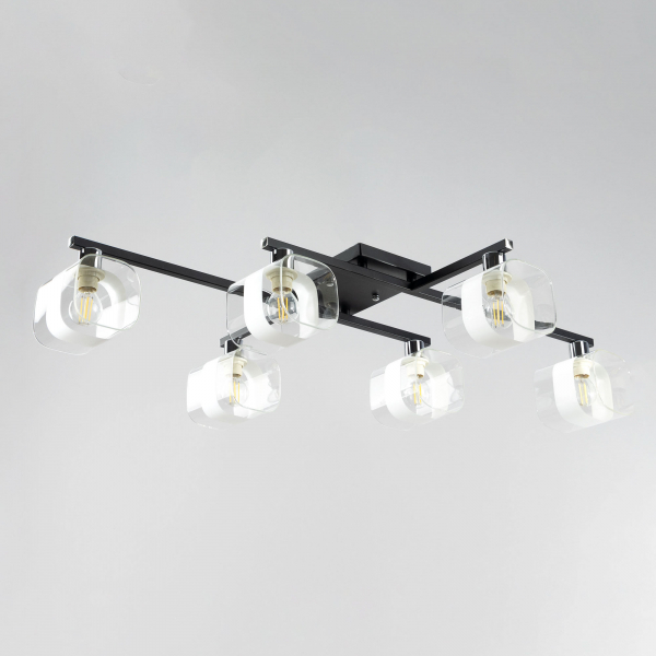 Citilux Вирта CL139165 Люстра потолочная Чёрная Матовая, изображение 4