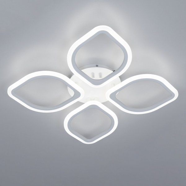 Citilux Ромби CL236140R LED Люстра с пультом Белая, изображение 8