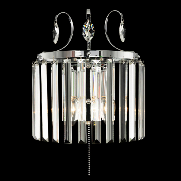 Citilux Инга CL335321 Бра хрустальное с выключателем Хром, изображение 14