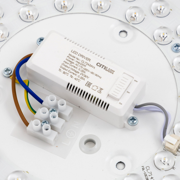 Citilux Купер CL72424V1 LED Светильник потолочный Чёрный, изображение 12