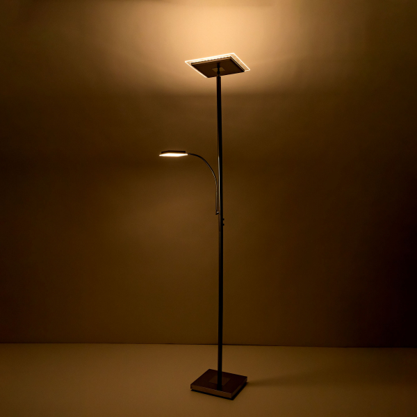Citilux Харди CL802011 LED Торшер с диммером Матовый Хром, изображение 6