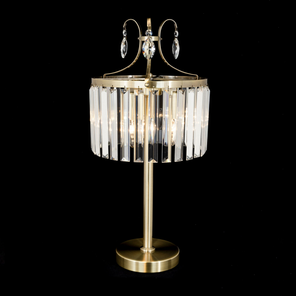 Citilux Инга CL335833 Настольная лампа хрустальная Бронза, изображение 6