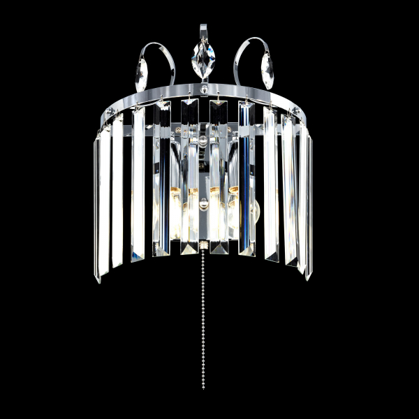 Citilux Инга CL335321 Бра хрустальное с выключателем Хром, изображение 4