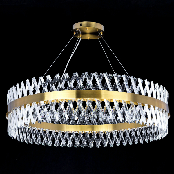Citilux Ричард CL336103 LED Люстра хрустальная с пультом Бронза, изображение 4
