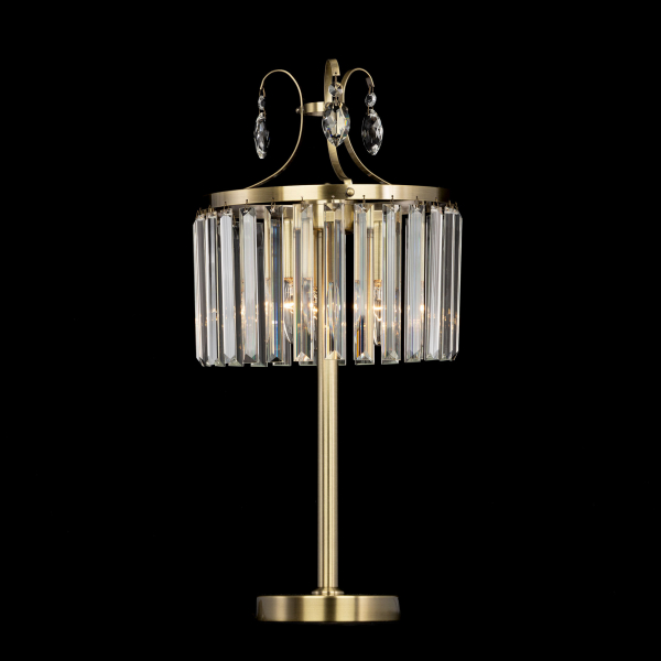 Citilux Инга CL335833 Настольная лампа хрустальная Бронза, изображение 2