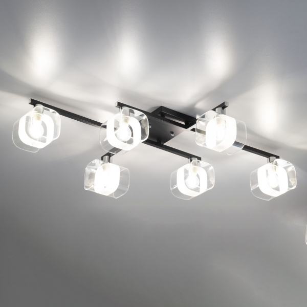Citilux Вирта CL139165 Люстра потолочная Чёрная Матовая, изображение 11