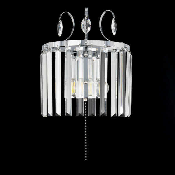 Citilux Инга CL335321 Бра хрустальное с выключателем Хром, изображение 2