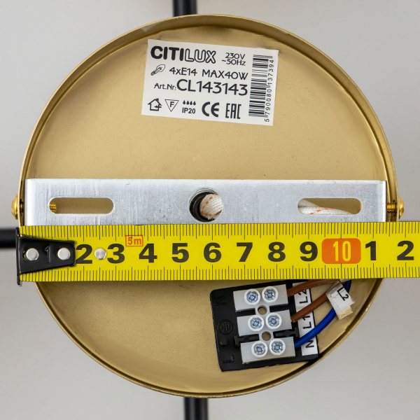 Citilux Шарлиз CL143143 Люстра на штанге Бронза, изображение 14