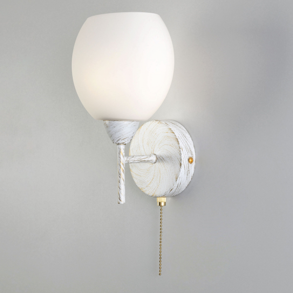Citilux Флорида CL148310 Бра с выключателем Белое с патиной, изображение 2