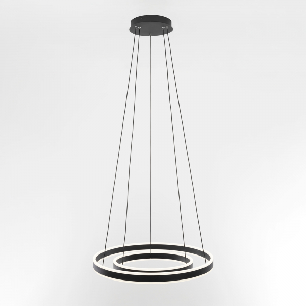 Citilux Дуэт CL719641 LED Люстра подвесная с пультом Чёрная, изображение 2