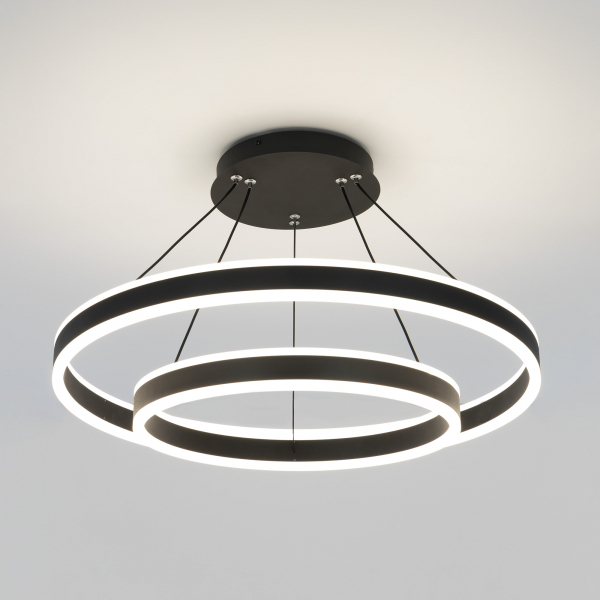 Citilux Дуэт CL719641 LED Люстра подвесная с пультом Чёрная, изображение 10