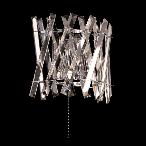 Citilux Ингвар CL334421 Бра хрустальное с выключателем Хром, изображение 15