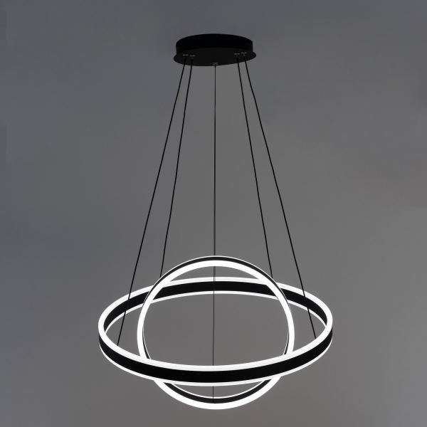 Citilux Дуэт CL719641 LED Люстра подвесная с пультом Чёрная, изображение 8