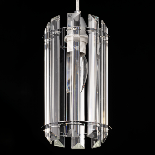 Citilux Джейн CL306031 Хрустальный подвесной светильник Хром, изображение 5