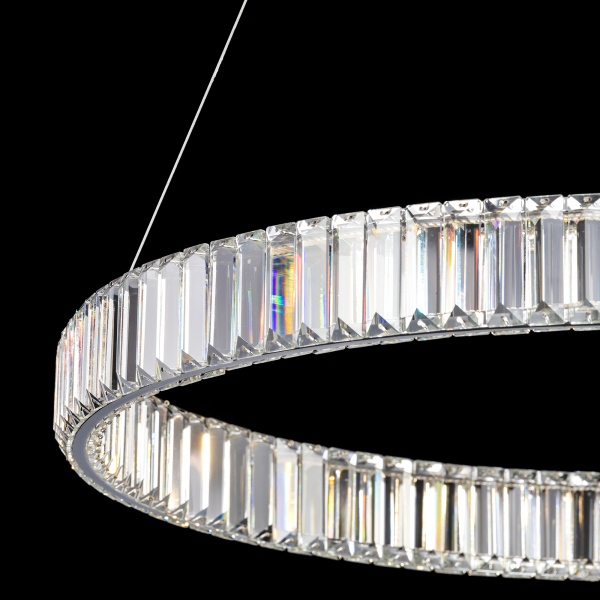Citilux Чезаре CL338181 LED Люстра хрустальная с пультом Хром, изображение 7