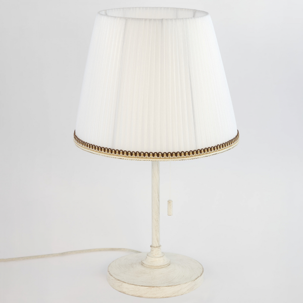 Citilux Линц CL402720 Настольная лампа патина с белым абажуром, изображение 6