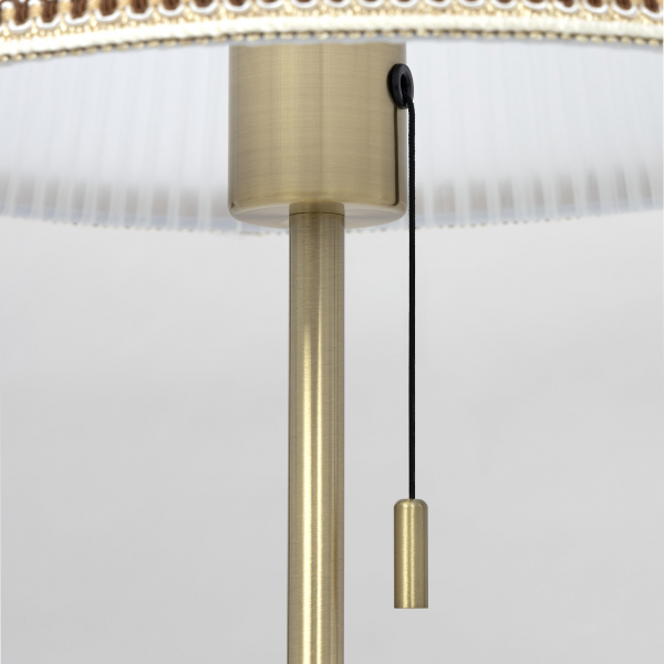 Citilux Линц CL402730 Настольная лампа бронза с белым абажуром, изображение 9