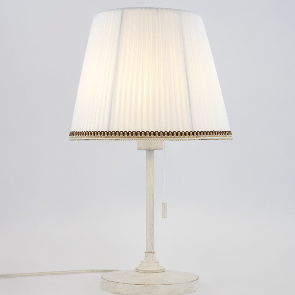 Citilux Линц CL402720 Настольная лампа патина с белым абажуром, изображение 3