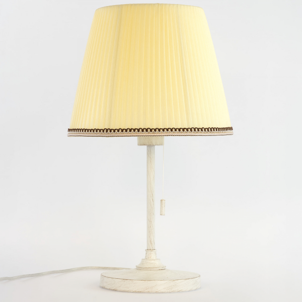 Citilux Линц CL402723 Настольная лампа патина с кремовым абажуром, изображение 4