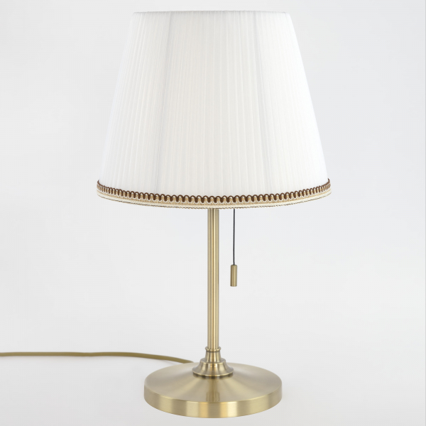 Citilux Линц CL402730 Настольная лампа бронза с белым абажуром, изображение 4