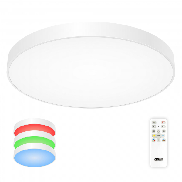 Citilux Купер CL724155G0 LED RGB Светильник с пультом Белый, изображение 2