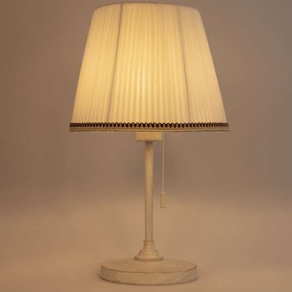 Citilux Линц CL402720 Настольная лампа патина с белым абажуром, изображение 7