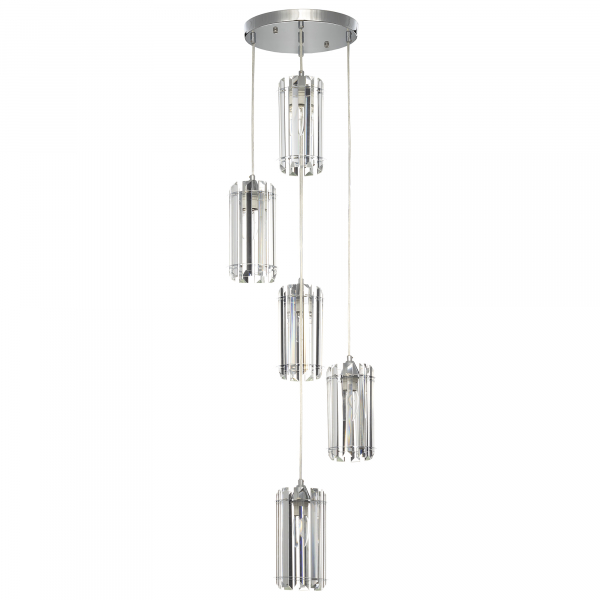 Citilux Джейн CL306051 Хрустальный подвесной светильник Хром, изображение 8