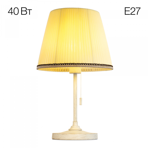 Citilux Линц CL402723 Настольная лампа патина с кремовым абажуром, изображение 11