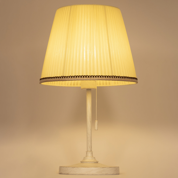 Citilux Линц CL402723 Настольная лампа патина с кремовым абажуром, изображение 7