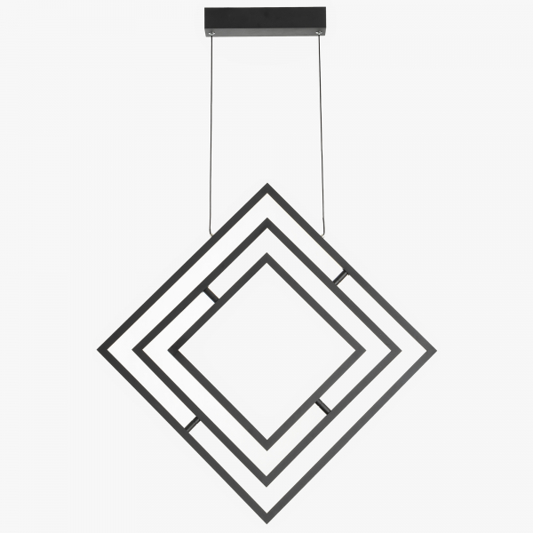 Citilux Cube CL719241 Подвесная светодиодная люстра Чёрная, изображение 4