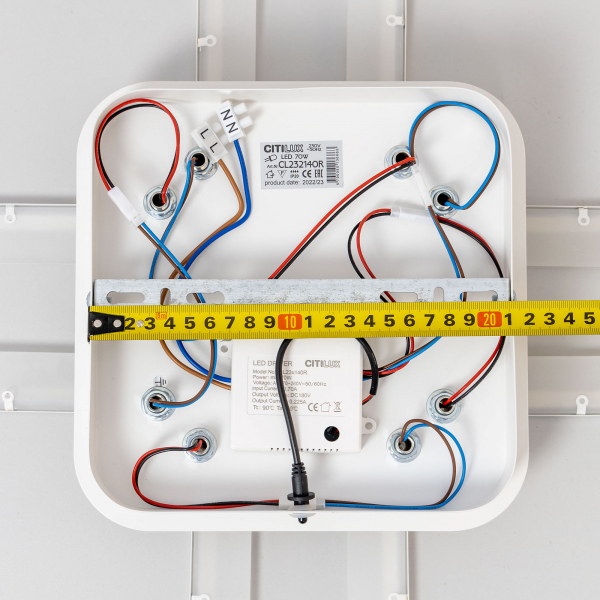 Citilux Марсель CL232140R LED Люстра с пультом Белая, изображение 10