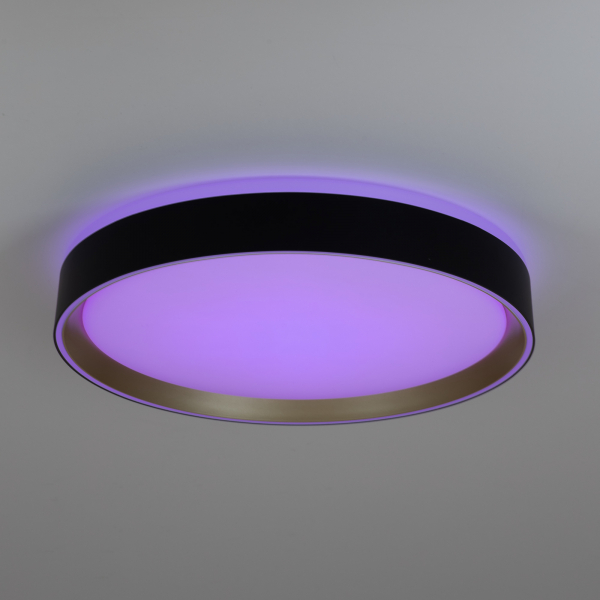 Citilux BOSS CL751351G LED RGB Светильник с пультом Чёрный с Золотом, изображение 8