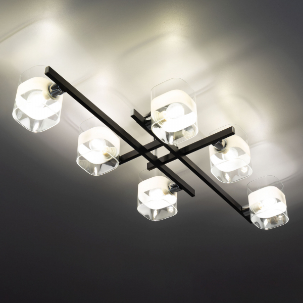 Citilux Вирта CL139262 Люстра потолочная Чёрная, изображение 10