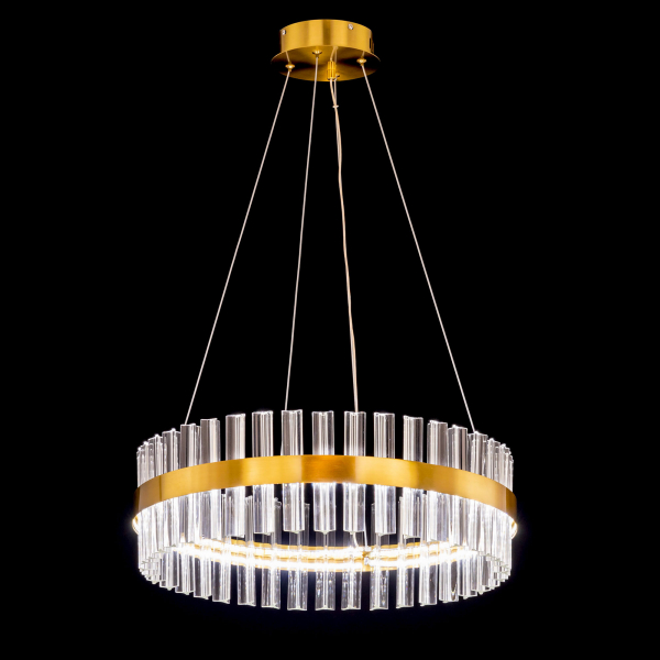 Citilux Рианна CL337053 LED Люстра хрустальная с пультом Бронза, изображение 4