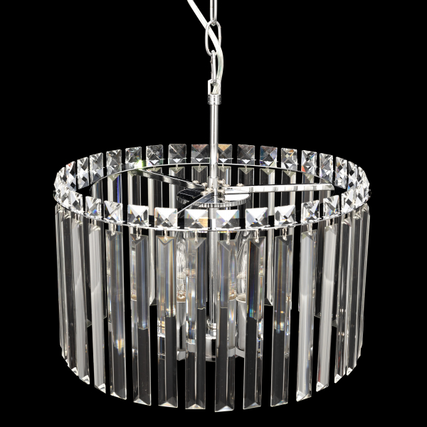 Citilux Джейн CL306141 Хрустальная подвесная люстра Хром, изображение 6