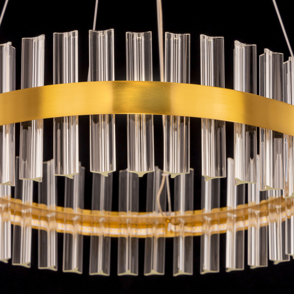 Citilux Рианна CL337053 LED Люстра хрустальная с пультом Бронза, изображение 9