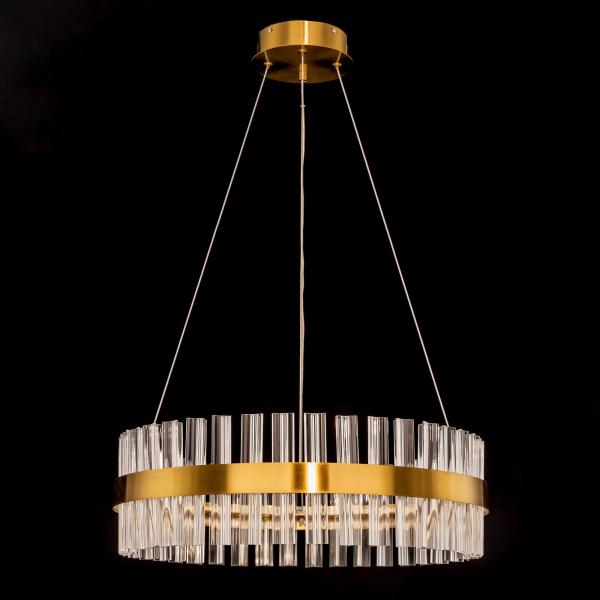 Citilux Рианна CL337053 LED Люстра хрустальная с пультом Бронза, изображение 2