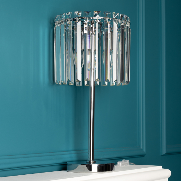 Citilux Джейн CL306831 Хрустальная настольная лампа Хром, изображение 6